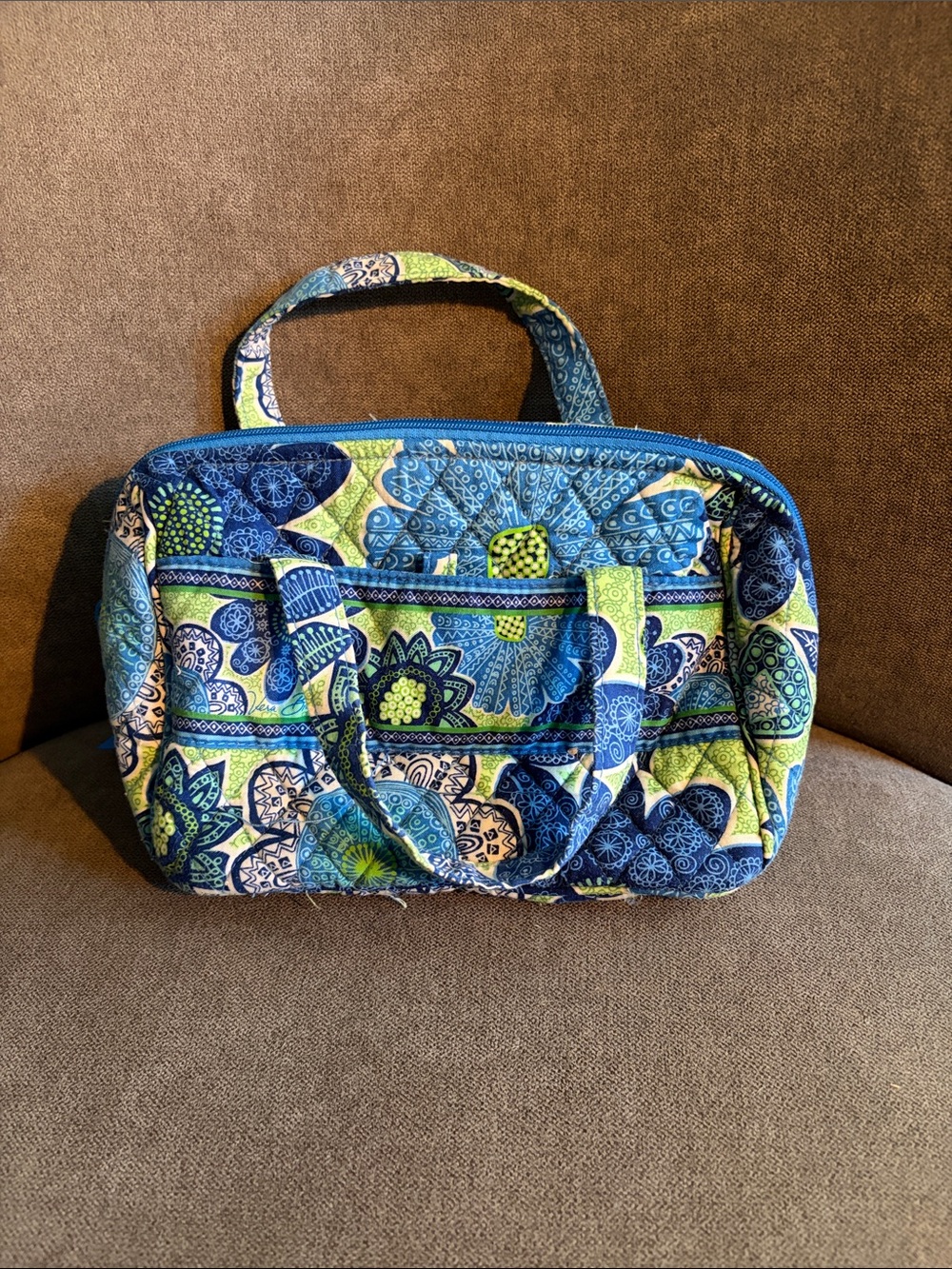 Vera Bradley Doodle Daisy Lunch Date Bag